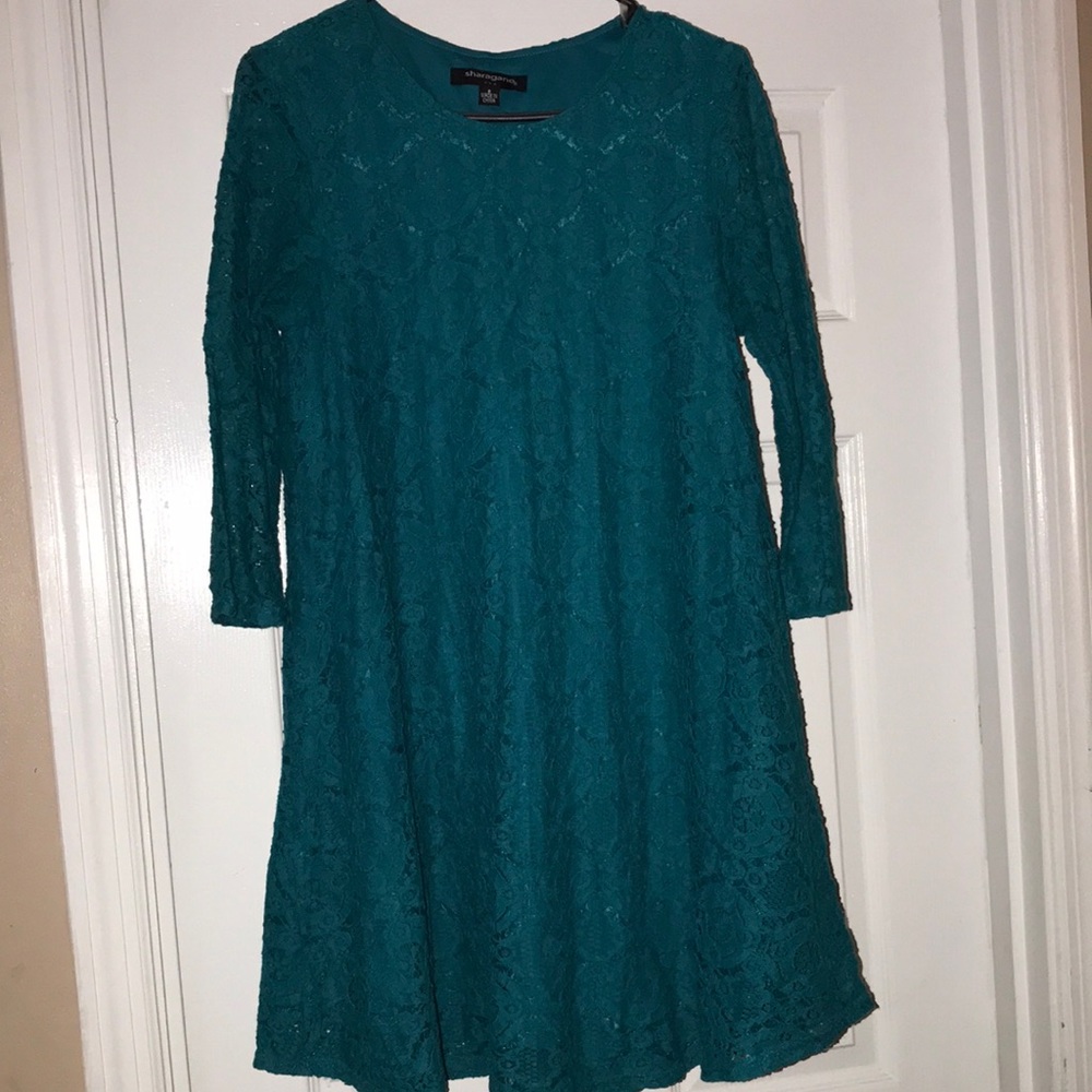 Blue Lacey dress